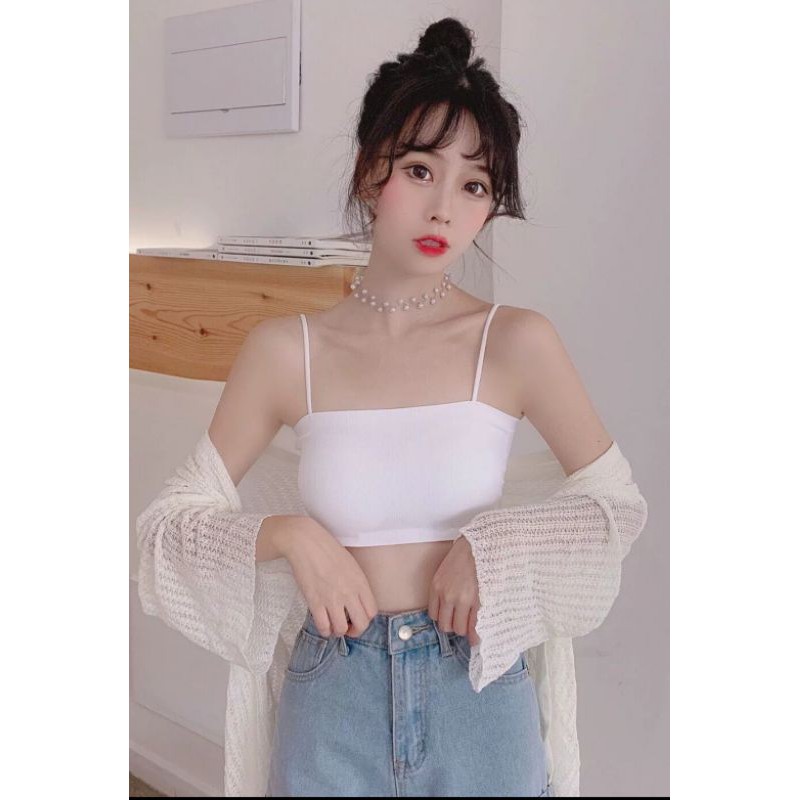 Áo Bra Đúc Su Trơn Quây 2 Dây ABU4 | BigBuy360 - bigbuy360.vn