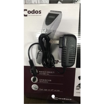 Sạc tông đơ codos 6800 codos 7800