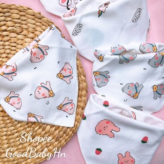 Yếm bấm cotton cho bé Sơ Sinh - 𝐘𝟏