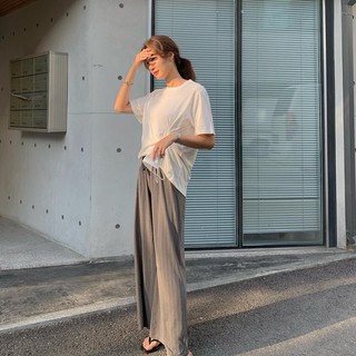 Stripe pant- quần ống suông phong cách hàn quốc
