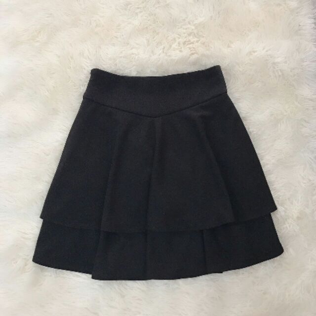 Chân váy 2 tầng bánh bèo
