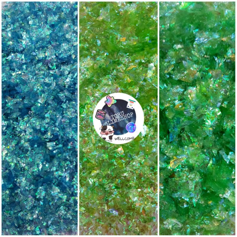 Kim Tuyến Giấy nhiều màu Hologram toru_slime