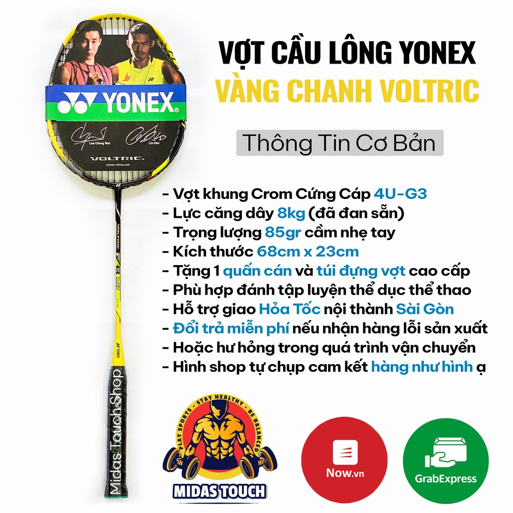 1 Chiếc Vợt Cầu Lông Yonexxx 100% Khung Crom Siêu Bền Đẹp