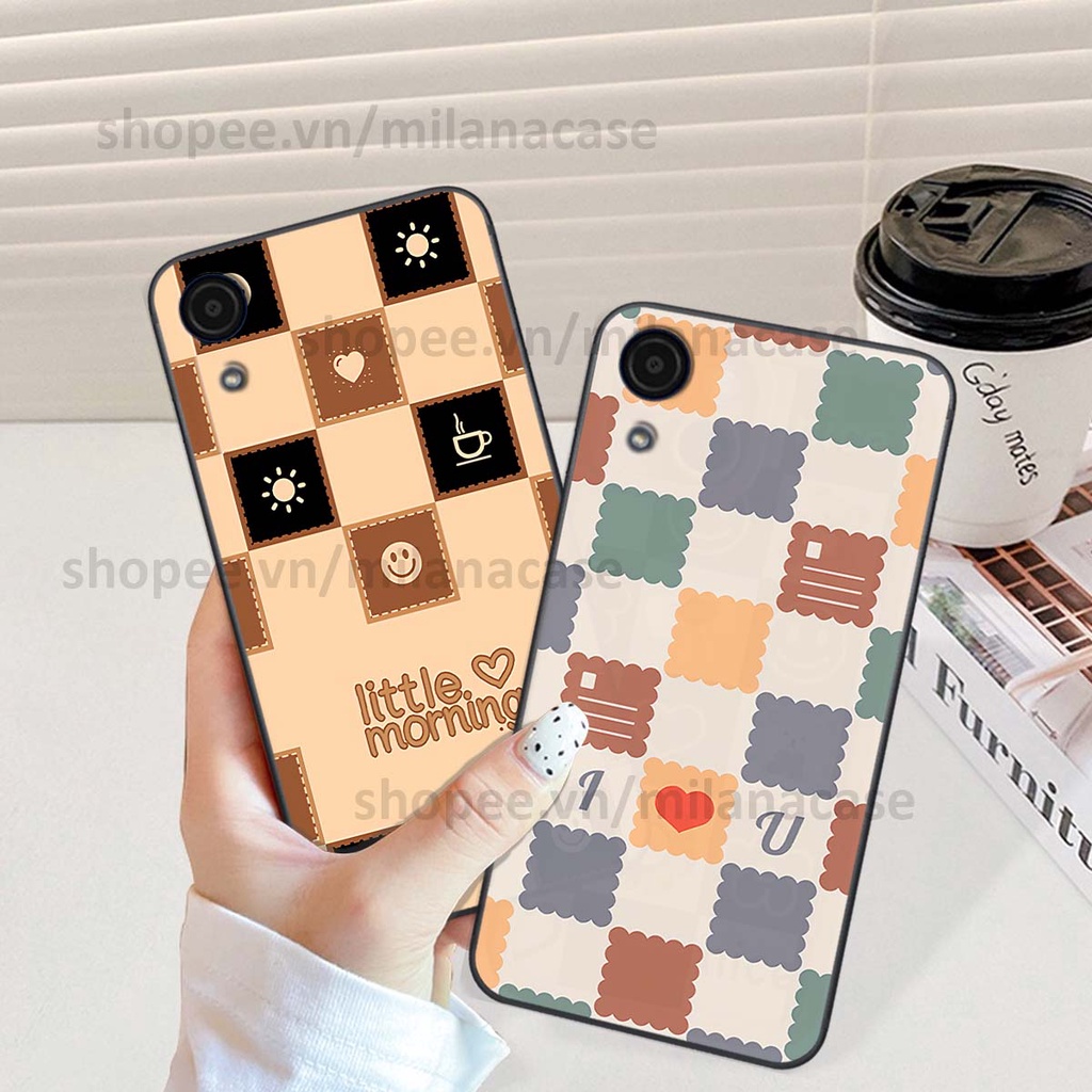 Ốp Samsung A03 Core caro họa tiết nhiều màu sắc siêu đẹp thời trang cá tính