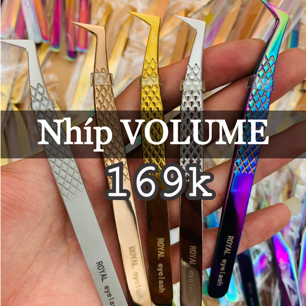 Nhíp Volume Mỏ Đại Bàng Khứa Phủ Nhám Nano (3-20d) có Nhiều Màu Sắc (siêu phẩm). bao test | BigBuy360 - bigbuy360.vn