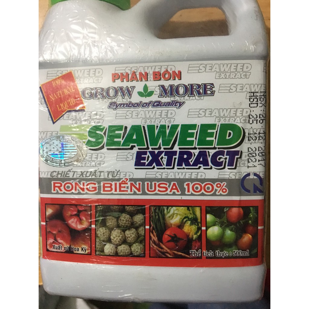 Phân bón lá từ rong biển USA SEAWEED EXTRACT chai 500ml