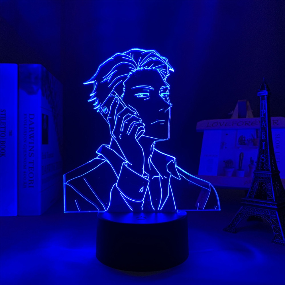 Đèn Ngủ Hình Búp Bê Kento Nanami Cảm Ứng Thay Đổi Màu Sắc Cá Tính + W * S + W * S