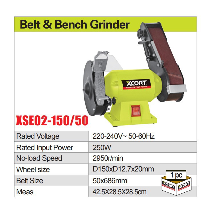 Máy mài giáp dây-Máy mài giáp dây kết hợp mài đá 250W