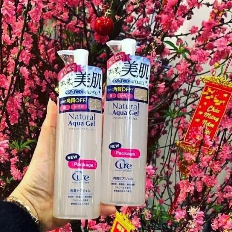 Tẩy Da Chết Cure Natural Aqua Gel Hàng Nhật Nội Địa 250ml