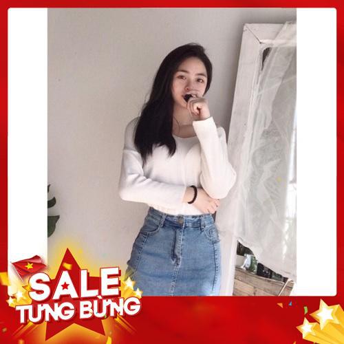Chấn váy jean co giãn ( có quần trong) -Hàng nhập khẩu | BigBuy360 - bigbuy360.vn