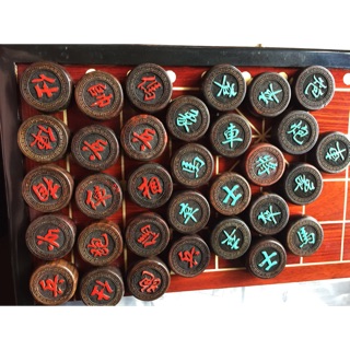 Quân cờ tướng gỗ Trắc