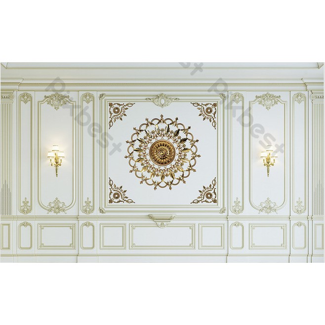 Tranh dán tường Bức tường hiện đại-phong cách Châu Âu, Tranh dán tường 3d hiện đại  MS1184044