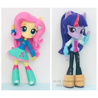 Mới Ko Hộp 🌼 Búp bê Fluttershy 12cm kèm Phụ kiện - My Little Pony dòng Esquetria Girl - Hàng VNXK