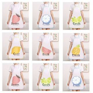 Tạp dề chống thấm hình hoa quả siêu cute
