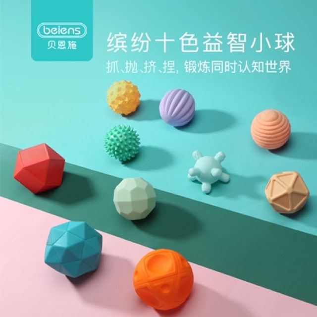 Hình khối phát triển đa giác quan cho bé