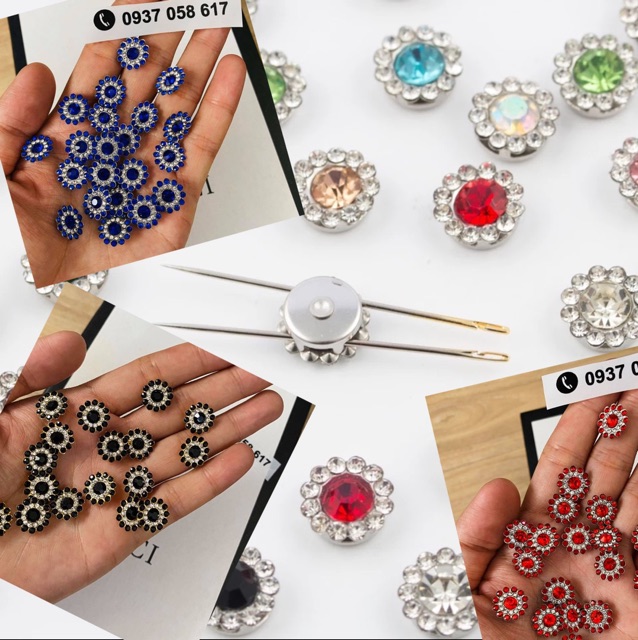 ĐÁ KẾT TRANG TRí CHÂN NHÔM (set 3 đến 10 viên )