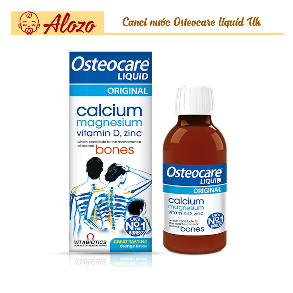 Canxi nước Osteocare Liquid 200ml của Uk