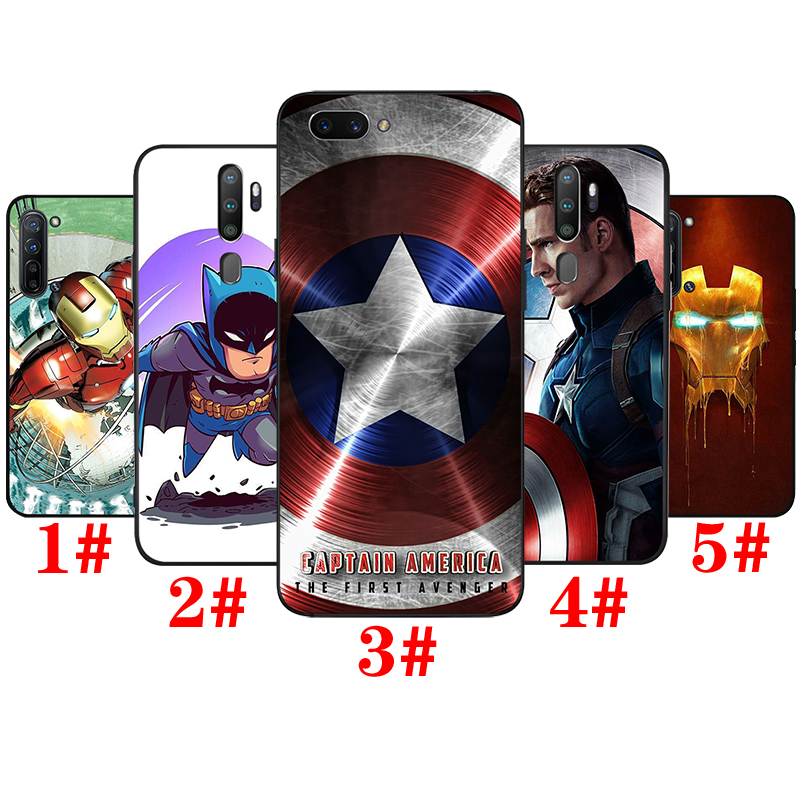 Ốp Lưng Silicone In Hình Siêu Anh Hùng Iron Man Cho Oppo F3 F5 F7 F9 F11 F15 F17 X2 Pro A7X A73