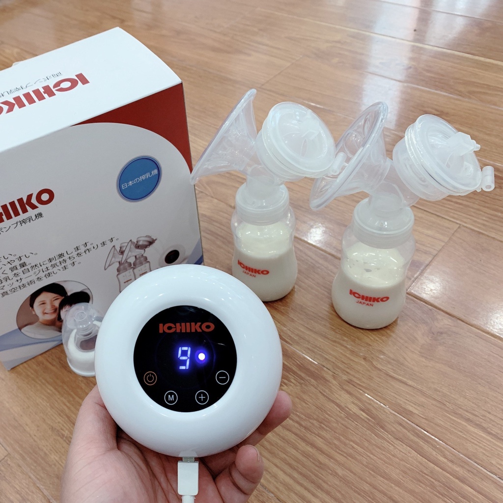 Máy Hút Sữa Điện Đôi Ichiko Nhật Bản M05  - Bảo Hành Chính Hãng 12 Tháng
