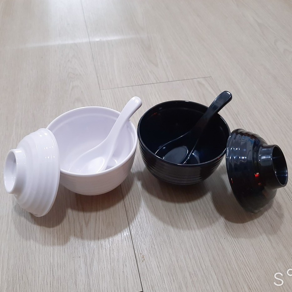 Hủ Nhựa Melamine Có Nắp -Hu88