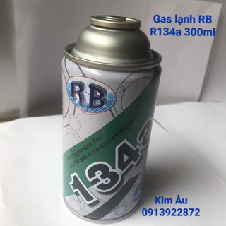 Gas lạnh tủ lạnh R134a RB (lon 300 ml)