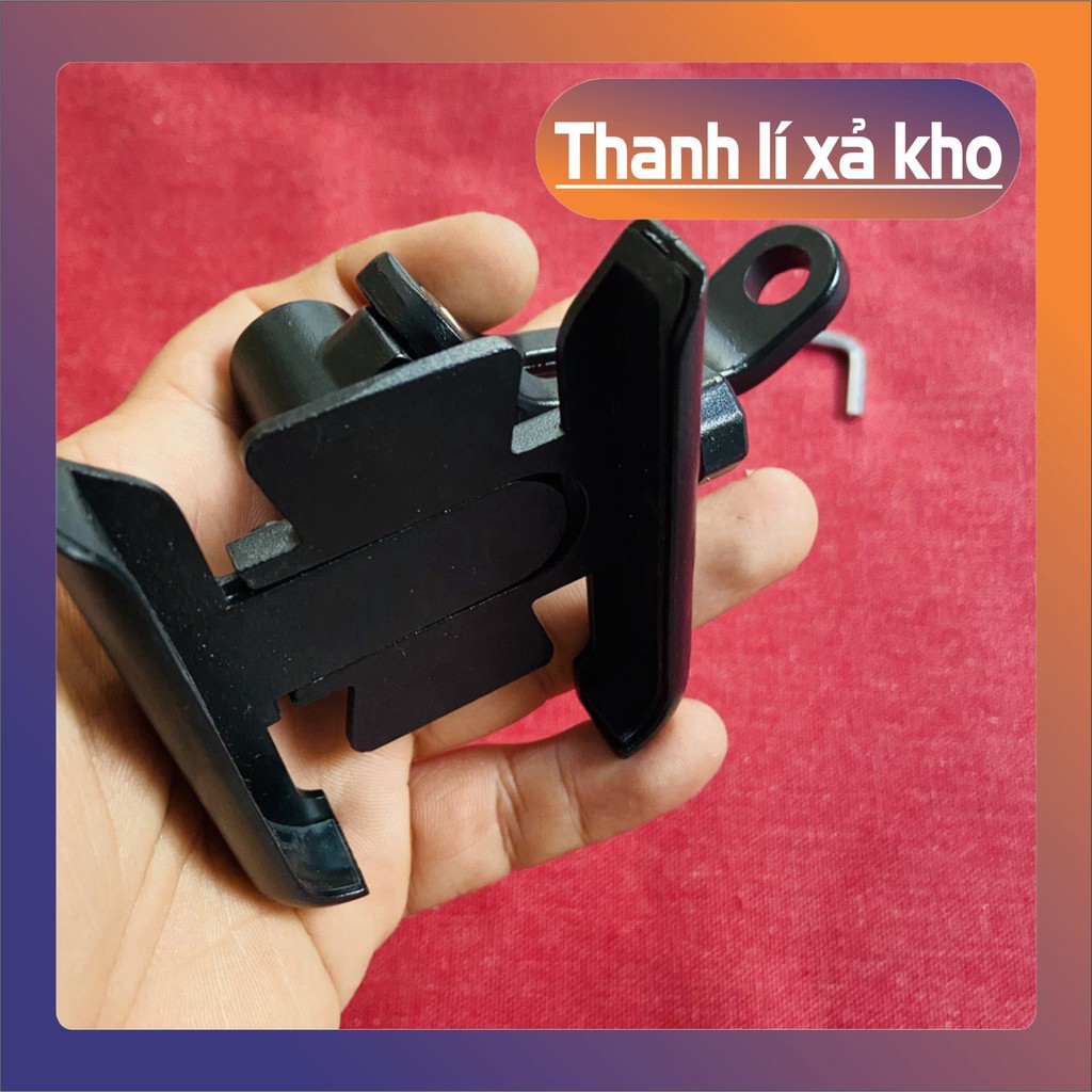 [ XẢ HẾT KHO ] [PHONE STAND] Giá đỡ điện thoại gắn xe máy phù hợp mọi loại điện thoai chắc chắn siêu bền (MÀU ĐEN)