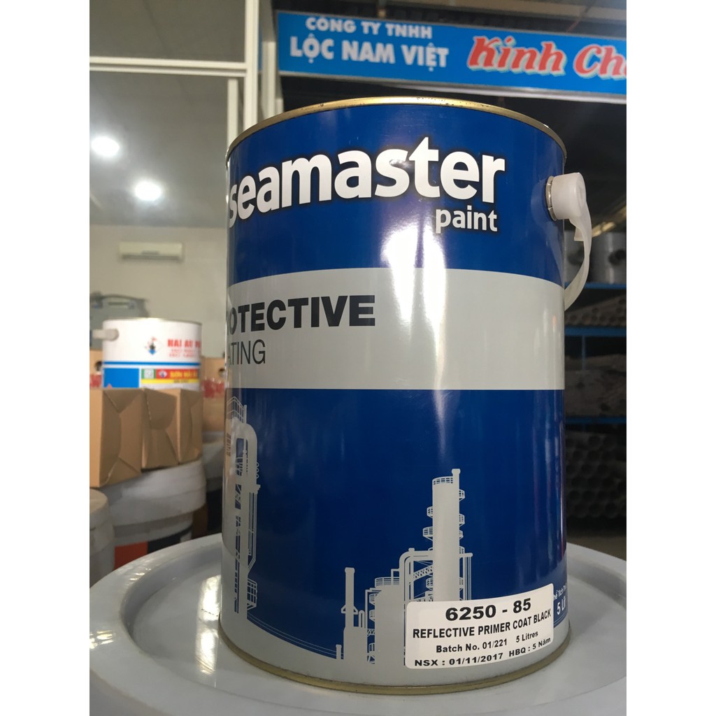 Sơn phản quang màu đen Seamater 5L