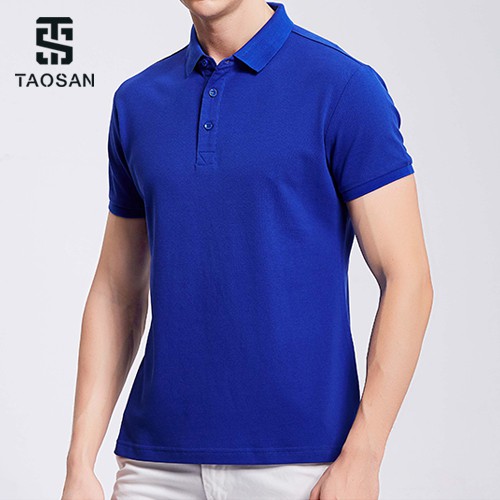 Áo Polo Nam vải cá sấu chất cotton trơn basic thoáng mát, Áo Thun có cổ bẻ unisex Taosan | BigBuy360 - bigbuy360.vn