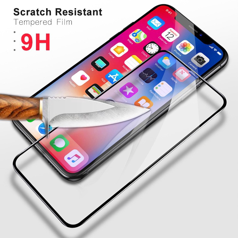 Kính cường lực bảo vệ màn hình thích hợp cho iPhone 11 Pro Max 8 7 6s 6Plus X XR XS MAX