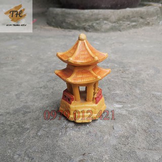 Tiểu cảnh mini trang trí gốm Bát Tràng