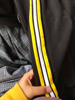 QUẦN 3 LINE YELLOW WHITE (Ảnh thật, video)
