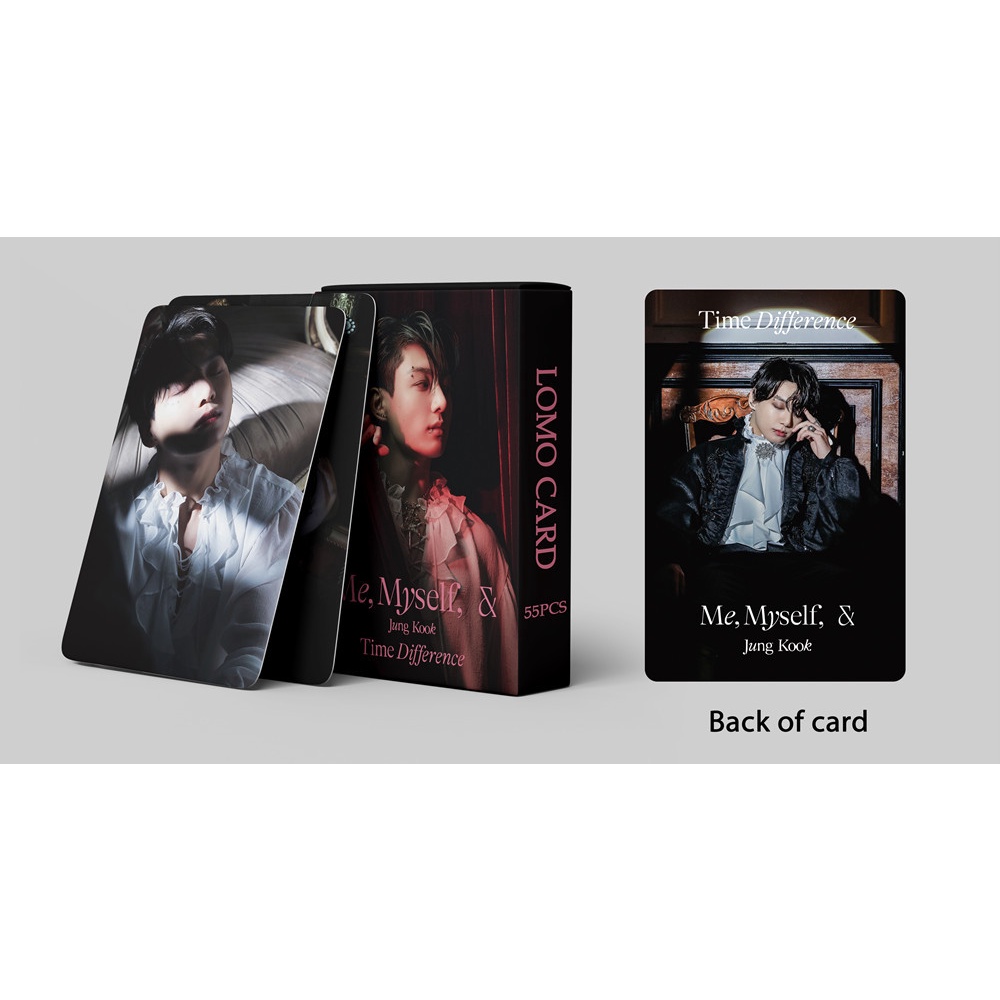 Set 55 Tấm Thẻ Ảnh Lomo Các Thành Viên Nhóm Nhạc Kpop JUNGKOOK