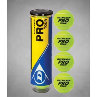 bóng tennis ⚡ chính hãng ⚡ DUNLOP PROTOUR KW0001( Hộp 3 quả)