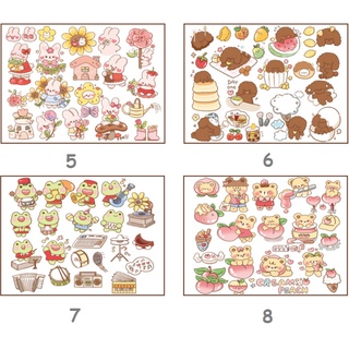 Set 40 Hình Dán Sticker Thú Cưng