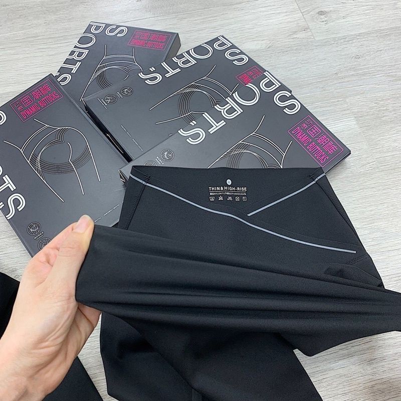 Quần Legging Cạp Chéo Viền PEONYB Nữ [FREESHIP] 🌸 Biker cạp cao tôn dáng, skinny năng động thể thao | BigBuy360 - bigbuy360.vn