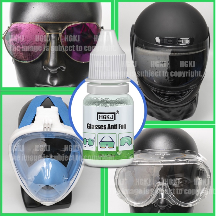 Gel chống sương mù cho mắt kính  Glasses Anti Fog - nước lau kính chống bám hơi nước mắt kiếng, kính cận, kính mát
