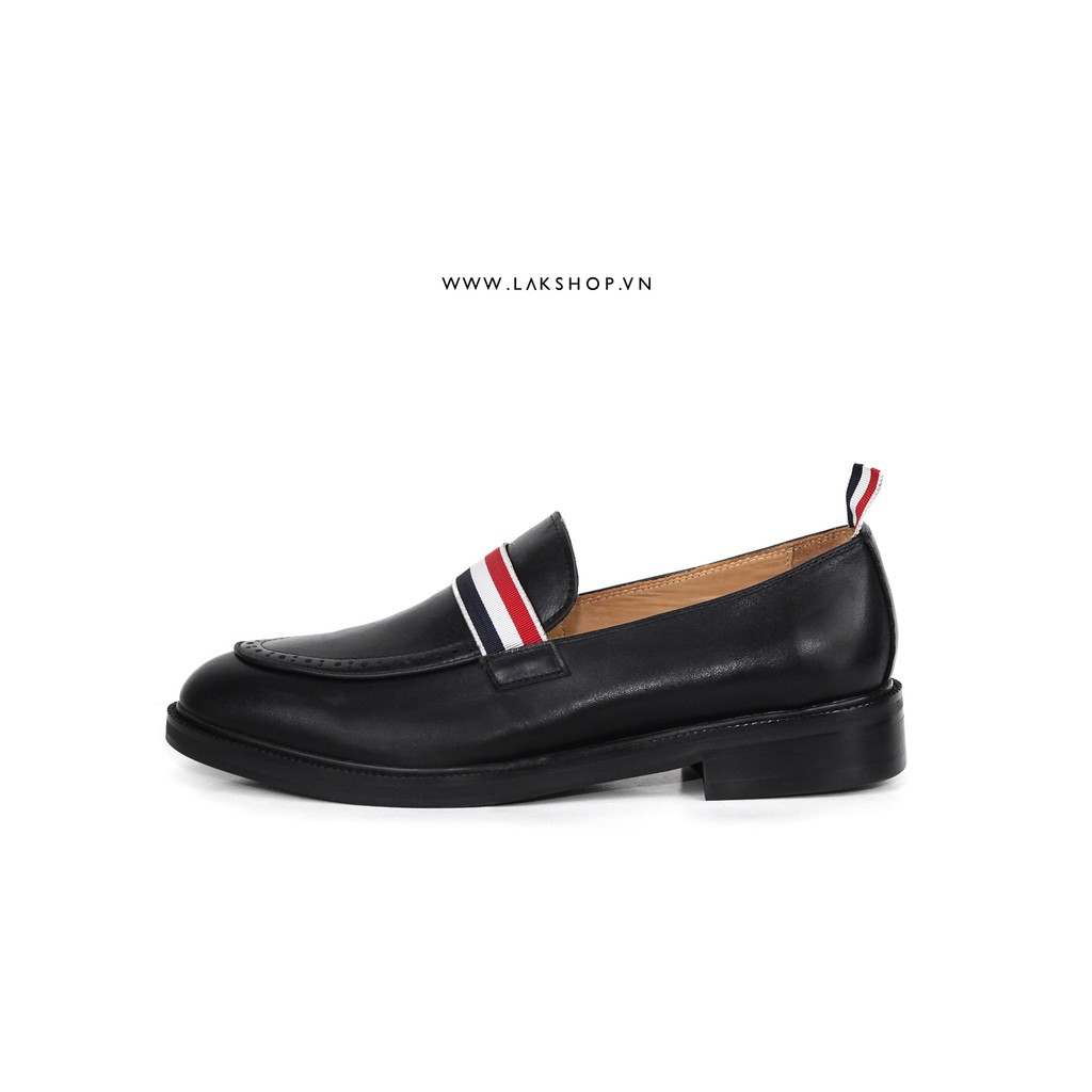 Giày TB Tricolour Band Leather Loafers