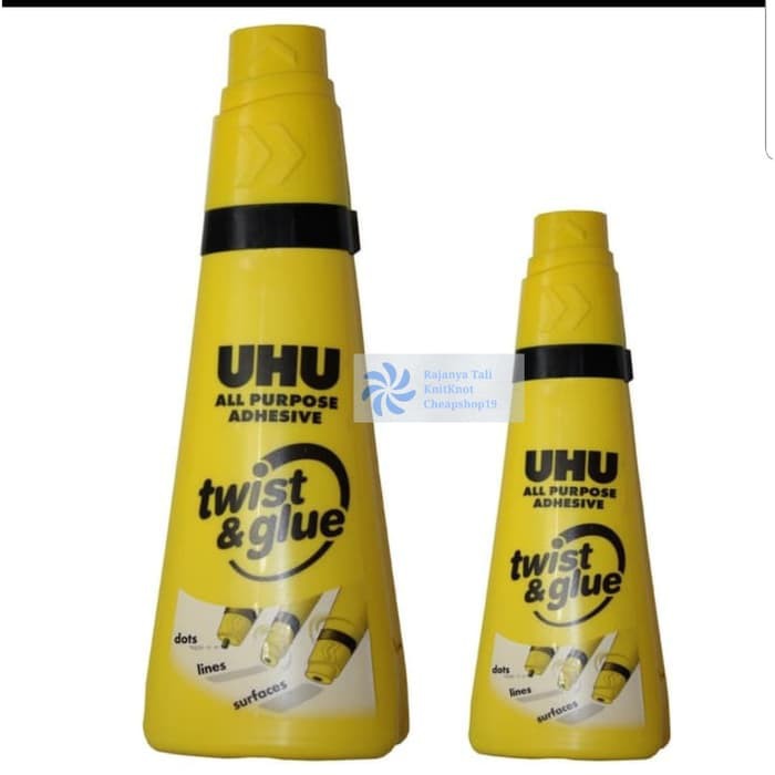 Uhu Keo Dán Dạng Lỏng 7297 90ml / Twist & Keo Dán 90 ml Rjt