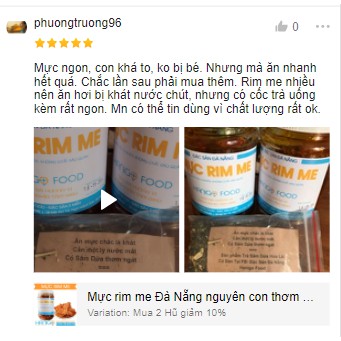 Mực Rim Me Đà Nẵng Ngon- Mực nhiều, mềm ngọt- Ít sốt- Hanigo Food- Đặc sản Đà Nẵng NGON | BigBuy360 - bigbuy360.vn