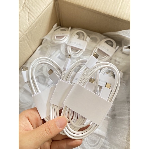 Cáp sạc Samsung C To C, S22, Fold 3, Note10, Note20, S21 Zin hãng