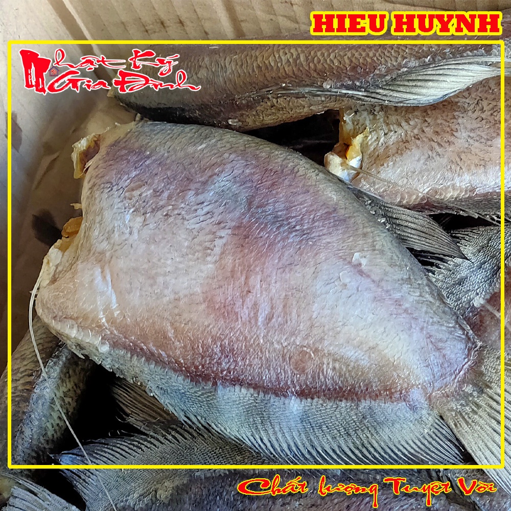 500gr Khô Cá Sặc Châu Đốc Nhà Làm Ướp Vừa Ăn Loại 8-10/kg Có Hút Chân Không