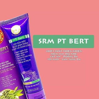 Sữa rửa mặt pt bert trà xanh ngừa mụn nám trắng da