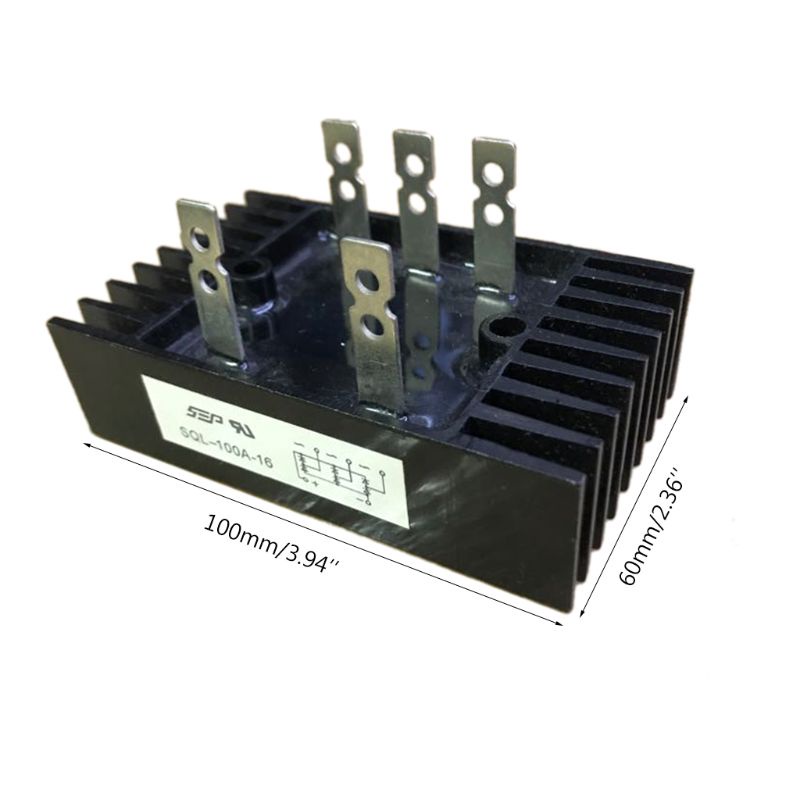 Set 5 Cầu Chỉnh Lưu 3 Pha 100A 1600V Chuyên Dụng