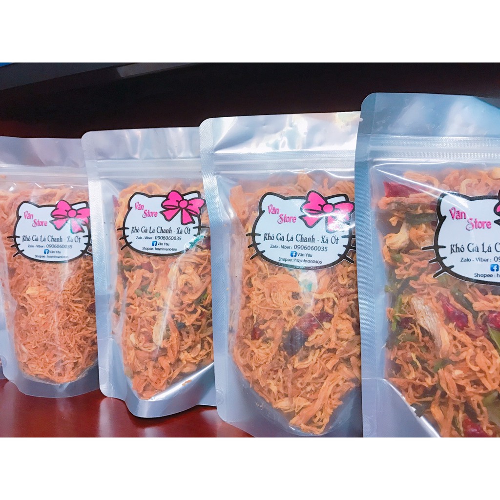 KHÔ GÀ LÁ CHANH - VÂN STORE