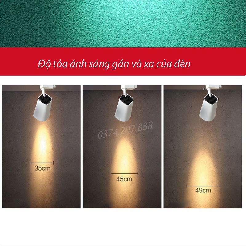 Đèn Rọi Ray Cao Cấp KING Đèn Rọi 25W Đèn Led Chiếu Sáng TC  [Den Roi]