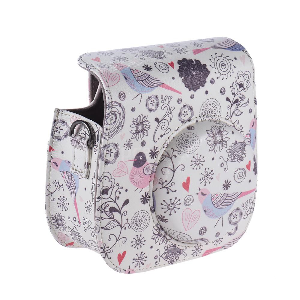 PCER◆ Andoer Compact Cute Lovely PU Leather Protective Camera Bag Carrying Case Pouch Cover Protecto