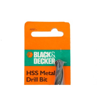 BLACK+DECKER - A8081 Mũi khoan sắt HSS 10mm