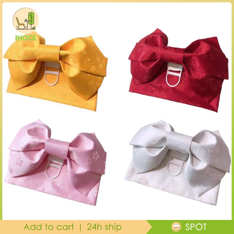 Thắt lưng họa tiết hoa thắt nơ phong cách Nhật Bản Tsukuri OBI Yukata