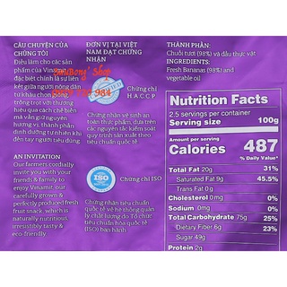Chuối Sấy Vinamit 100g