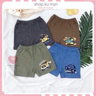 Quần đùi cotton bé trai Dokma DQ147